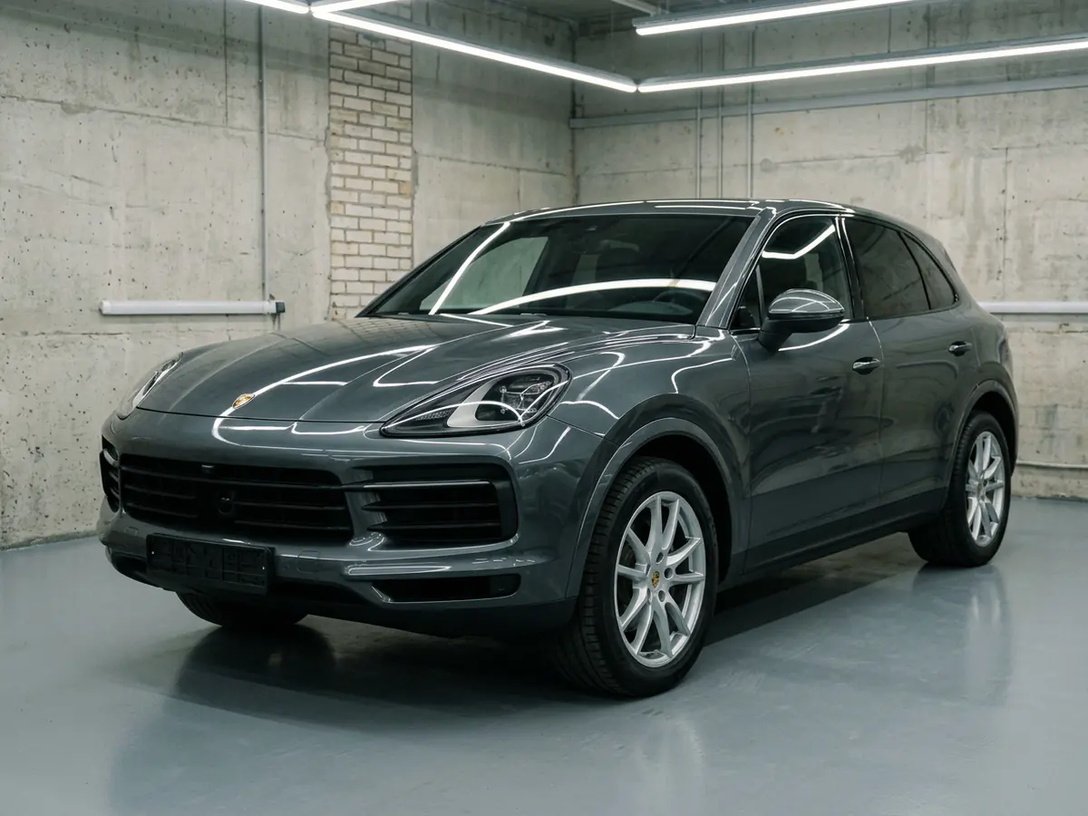 Porsche Cayenne — полировка кузова